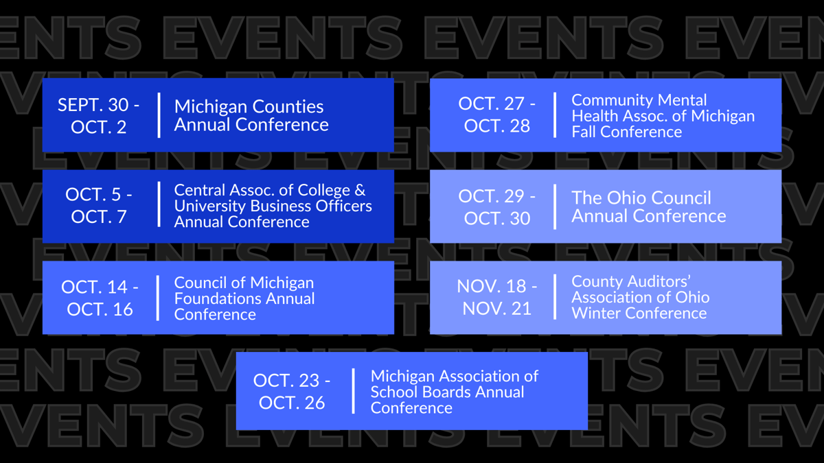 Q3 2025 PS Newsletter Tradeshow Graphic