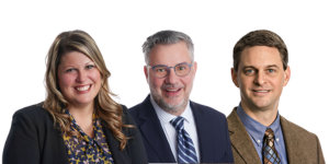 Jessica Dore, Jim Carpp, and Mark Spaak